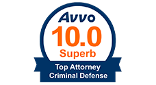 Avvo 10.0 Superb Top Attorney Criminal Defense